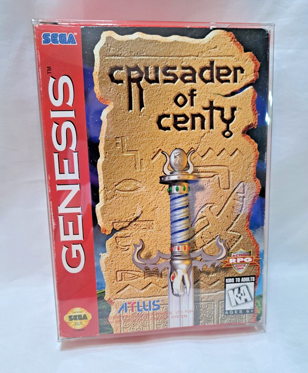 Crusader of Centy (Sega Genesis, 1994) Cartridge and box | eBay