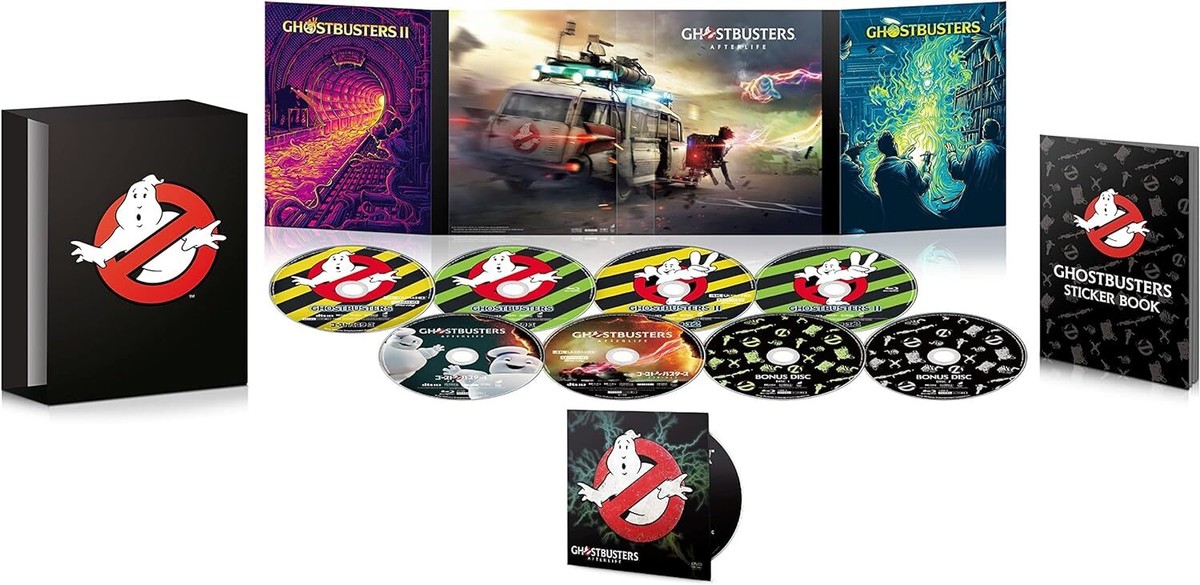 Ghostbusters Afterlife 3 Movie Collector's Box 4K ULTRA HD & Blu