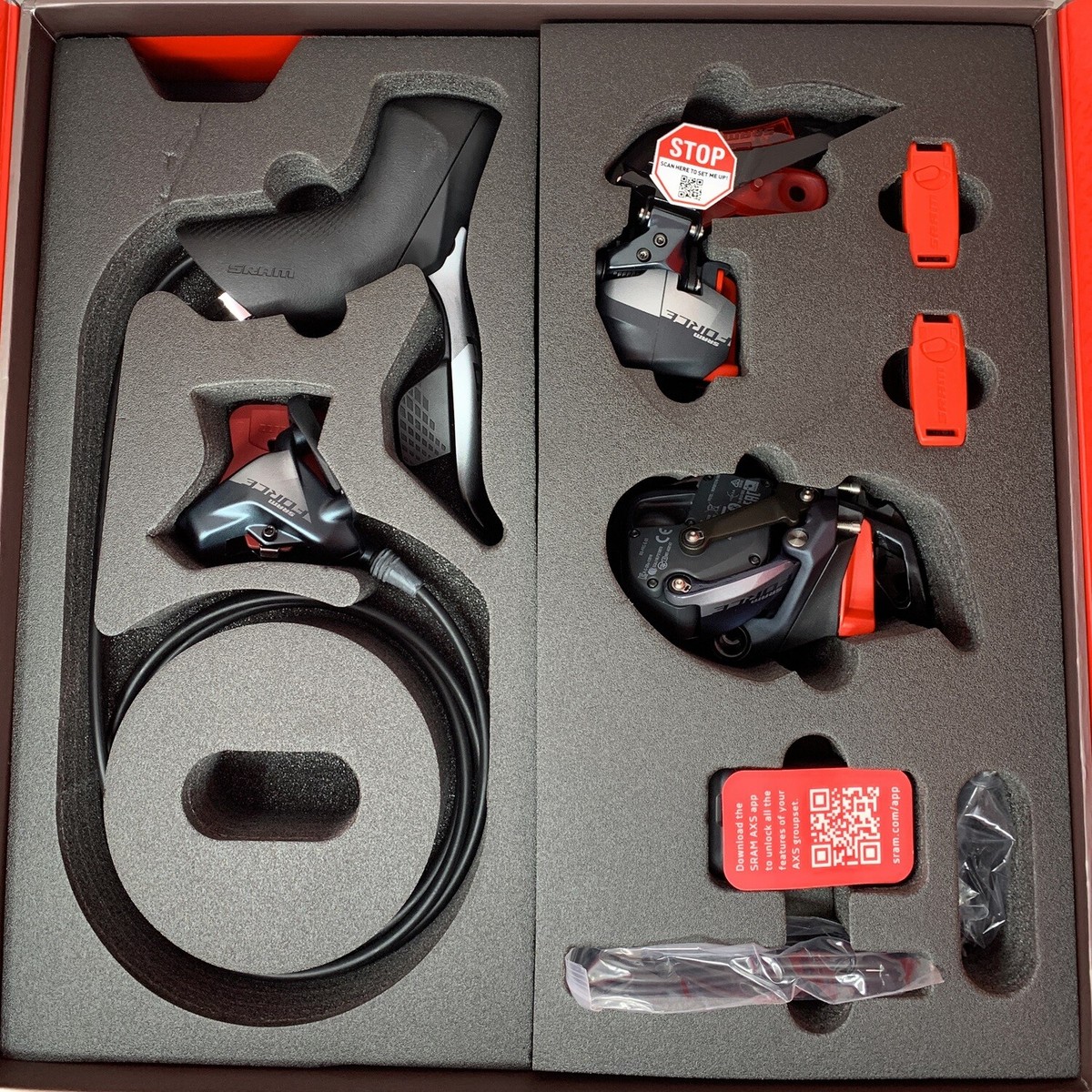 ALL NEW SRAM Force AXS 2X Electronic HRD Road Groupset 12-Speed