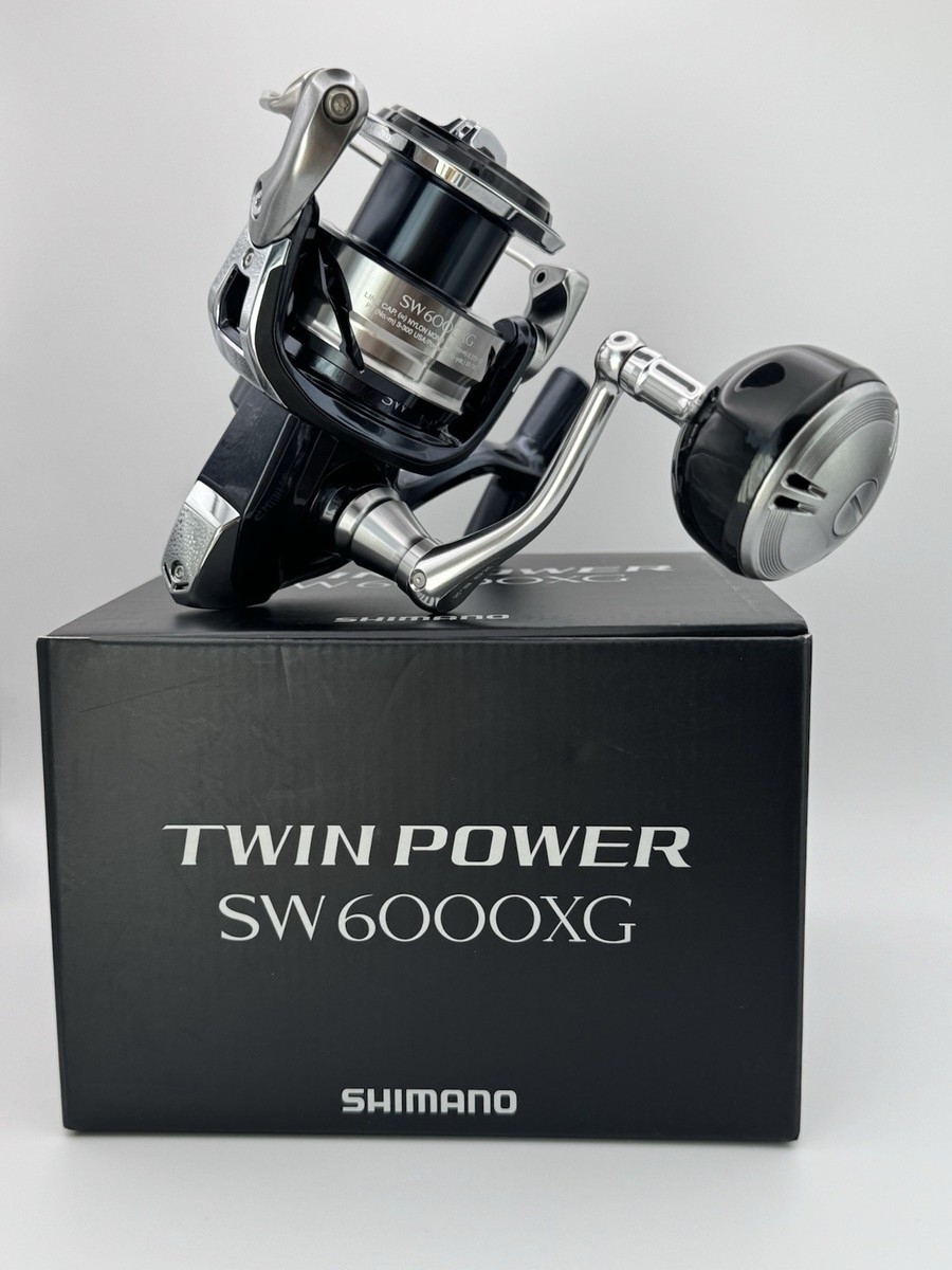 Shimano 21 Twin Power SW 6000XG Spinning Reel Japan w/Box 