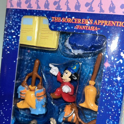 Sorcerers Apprentice Walt Disney Fantasia figure set Yutaka Mickey