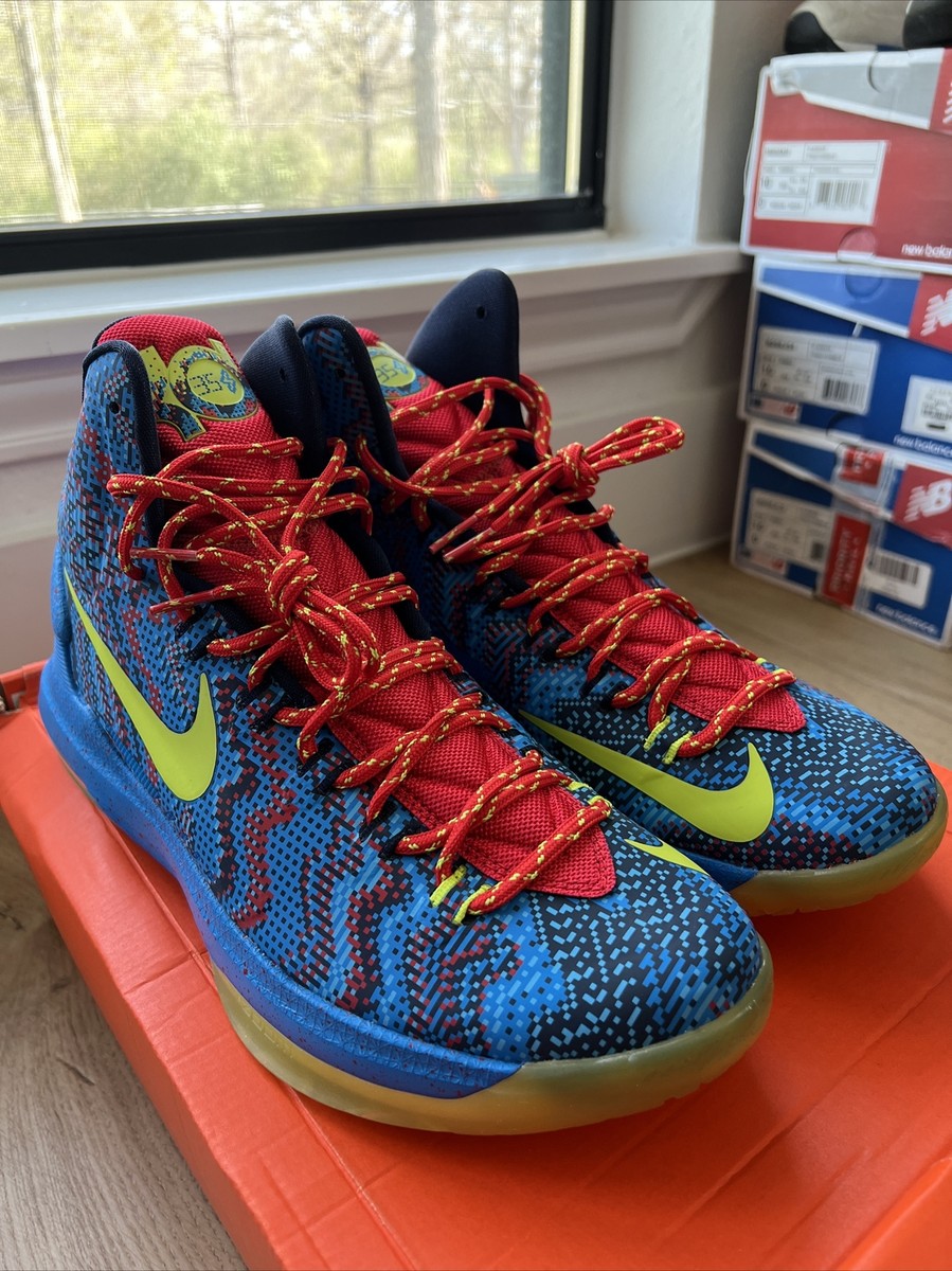 Size 10 - Nike Zoom KD 5 Christmas 554988 401 Kevin Durant