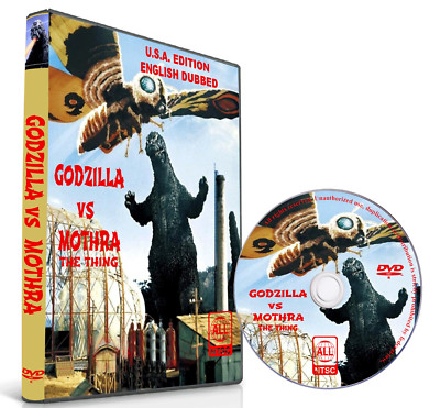 MOTHRA (THE THING) vs GODZILLA 1964 ENGLISH DUBBED SCI-FI CLASSIC