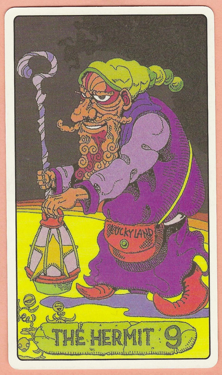 The Hermit - 9, JoJo's Bizarre Adventure single swap tarot card