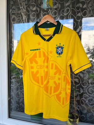 Vintage 1994/1997 Umbro Brazil National Team Football Soccer