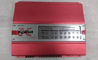 Sony Xplod XM-604EQX 4/3/2 Channnel Car Audio Power Amplifier