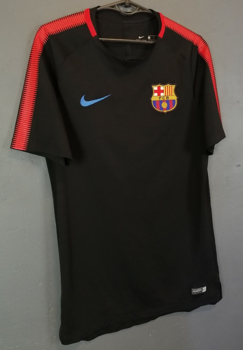 MEN'S NIKE FC BARCELONA 2017/2018 TRAINING SOCCER FOOTBALL SHIRT