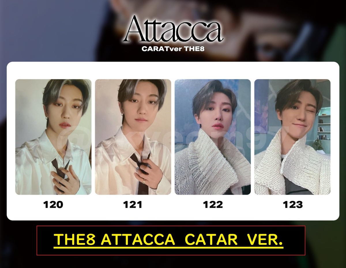 THE8 SEVENTEEN Attacca CARAT ver. Official Photo card SVT
