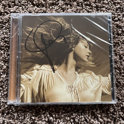 NEW Taylor Swift Signed Fearless (Taylor's Version) CD | eBay