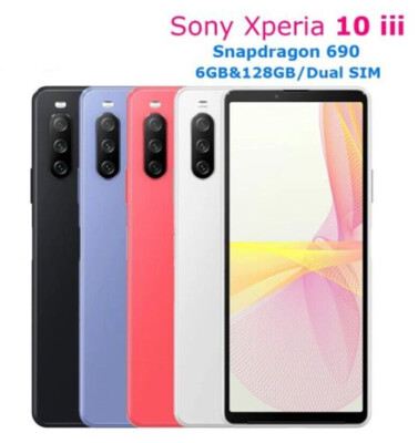 XPERIA 10 III - 128 GB - White (Unlocked) for sale online | eBay