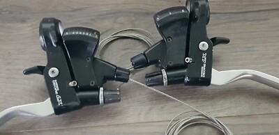 Vintage Shimano Deore LX 3X8 Speed Shifters (ST M567) NO567 | eBay