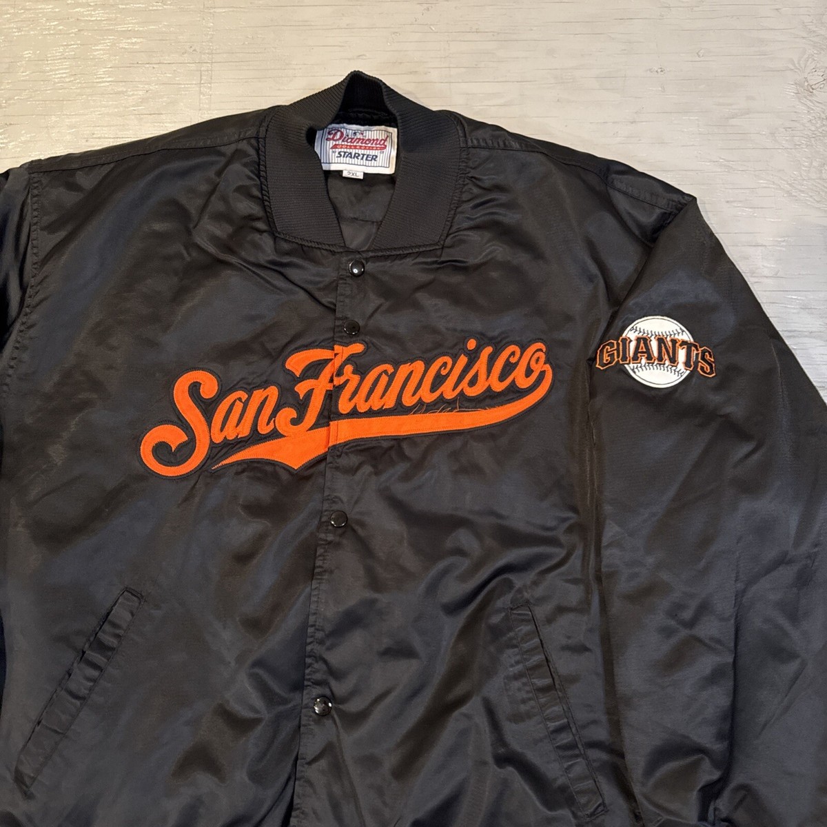 Vintage 90s MLB Starter San Francisco SF Giants Diamond Collection