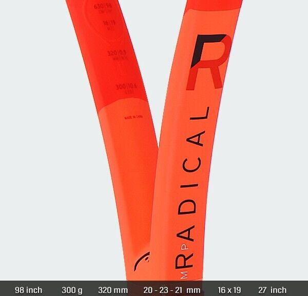 HEAD 2025 Radical MP 98 Tennis Racket Racquet 98sq 300g 16x19 G2