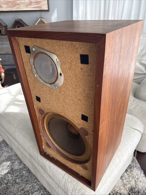 Qty = 1, KLH Model SIX *Early* VTG Speaker 6 KLOSS Walnut 60s
