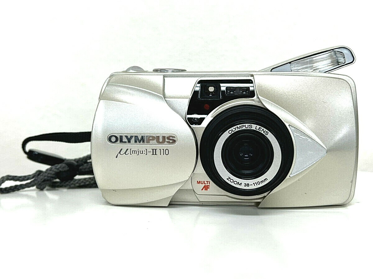 Exc+5 】Olympus mju II 110 35-mm Film Camera AF Zoom 38-110mm from