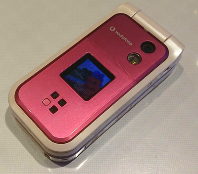 Vodafone (Softbank) V603T Pink Japanese Flip Phone Garakei Keitai