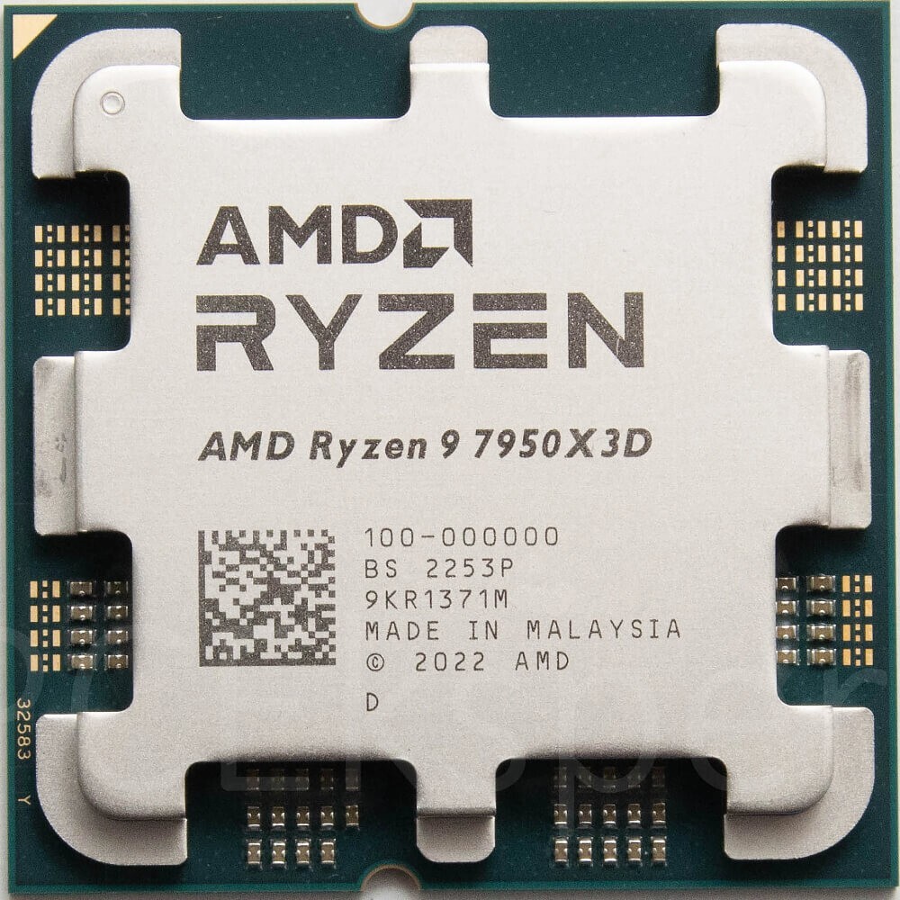 AMD Ryzen 9 7950X3D AM5 Tray CPU 16-Core 4.2 - 5.7GHz Turbo 120W