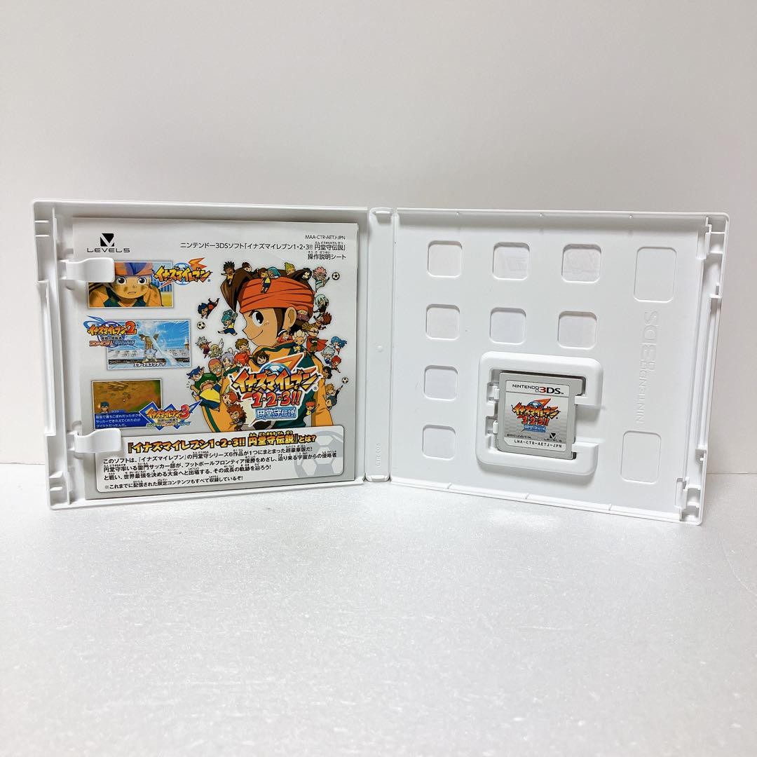 Nintendo 3DS Inazuma Eleven 1 2 3 Endou Mamoru Densetsu Level5