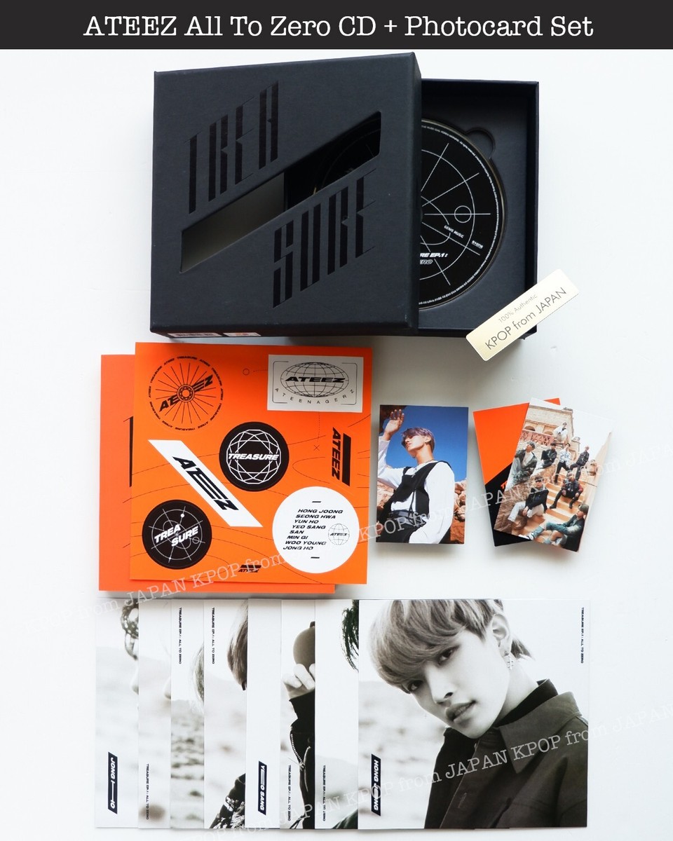 WOOYOUNG ATEEZ TREASURE EP 1 : All To Zero ver. Album + Photocard