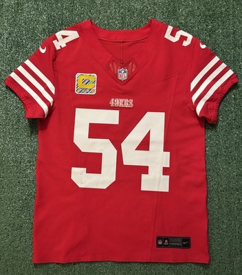 Fred Warner San Francisco 49ers Red Nike Vapor F.U.S.E. Elite