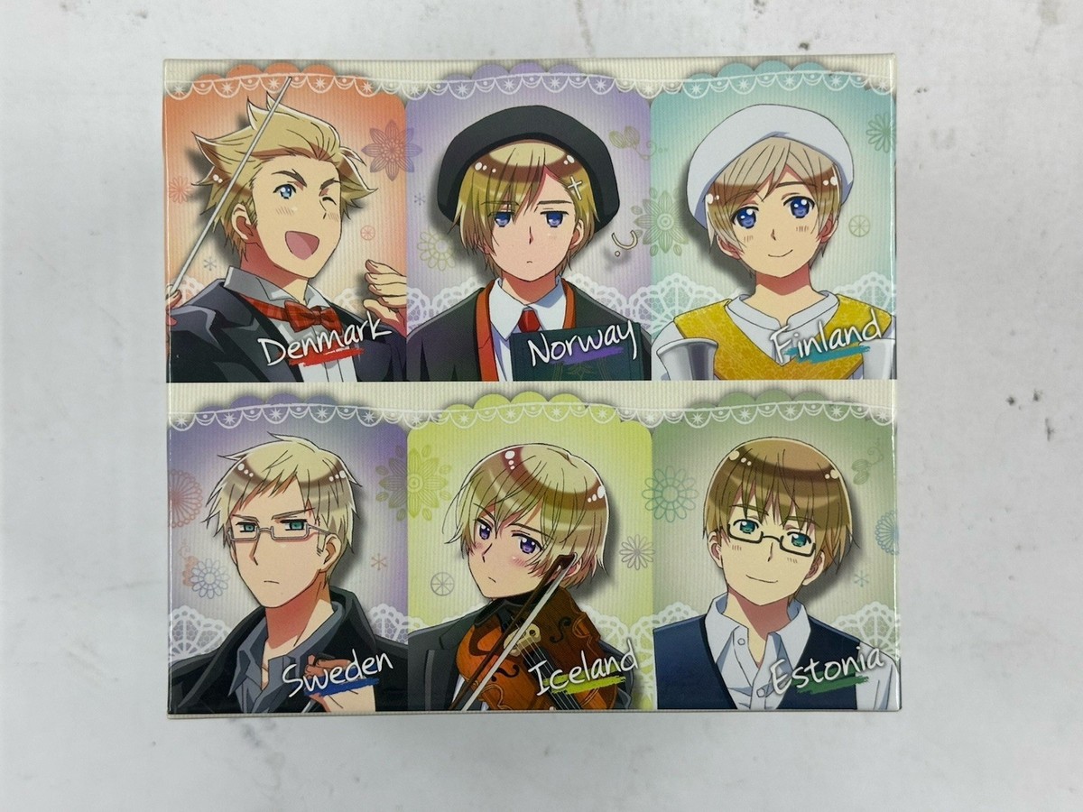 HETALIA The World Twinkle Character CD Vol.1-8 w/ Premium Box