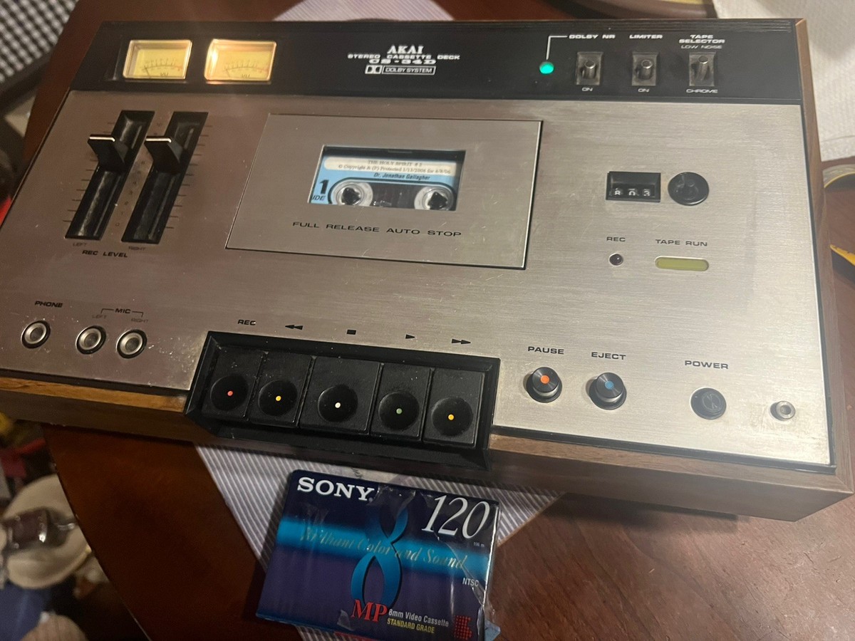 Vintage Akai CS-34D Cassette Deck WORKS !! | eBay