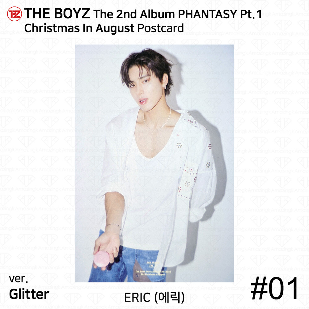 The Boyz 2nd Album Phantasy Pt.1 Christmas In August Photocard