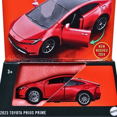 2023 Toyota Prius Prime Red Matchbox Moving Parts 2024 MB1456 1/64