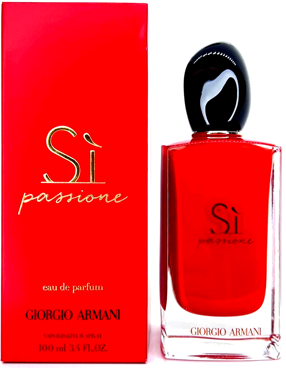 GIORGIO ARMANI SI PASSIONE EAU DE PARFUM SPRAY FOR WOMEN 3.4 Oz