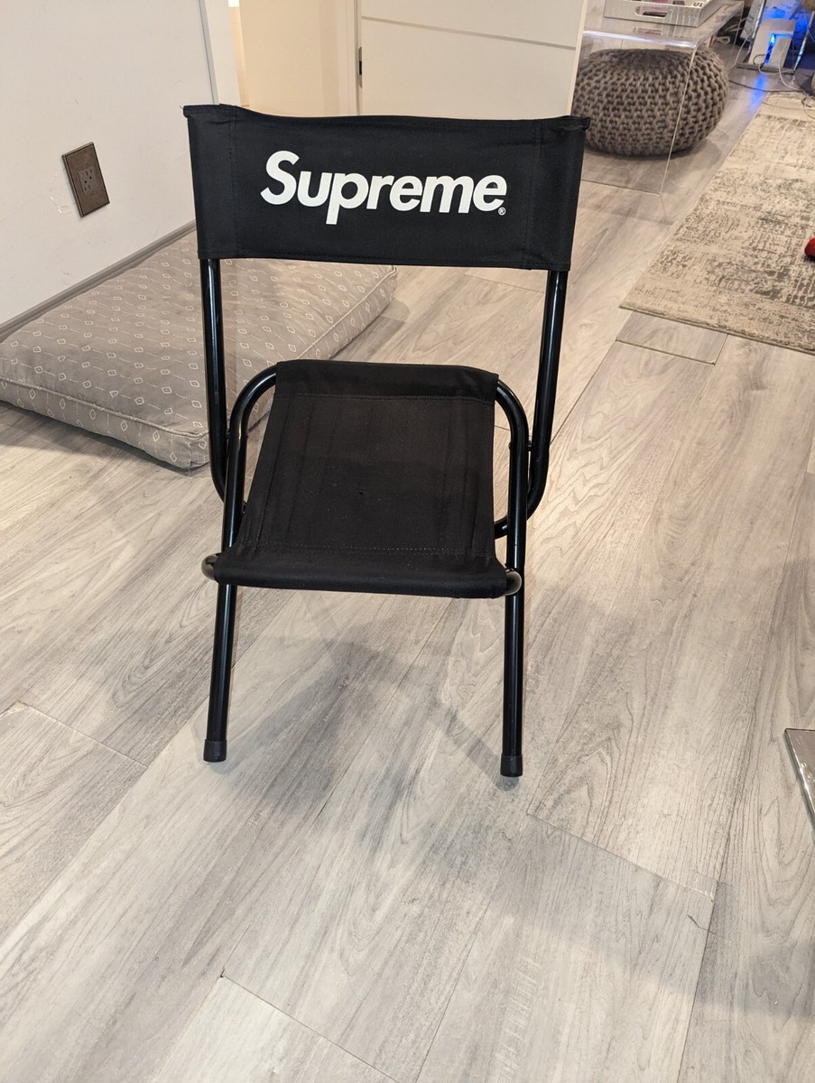 Supreme X Coleman Folding Chair SS15 - Black Collector Rare