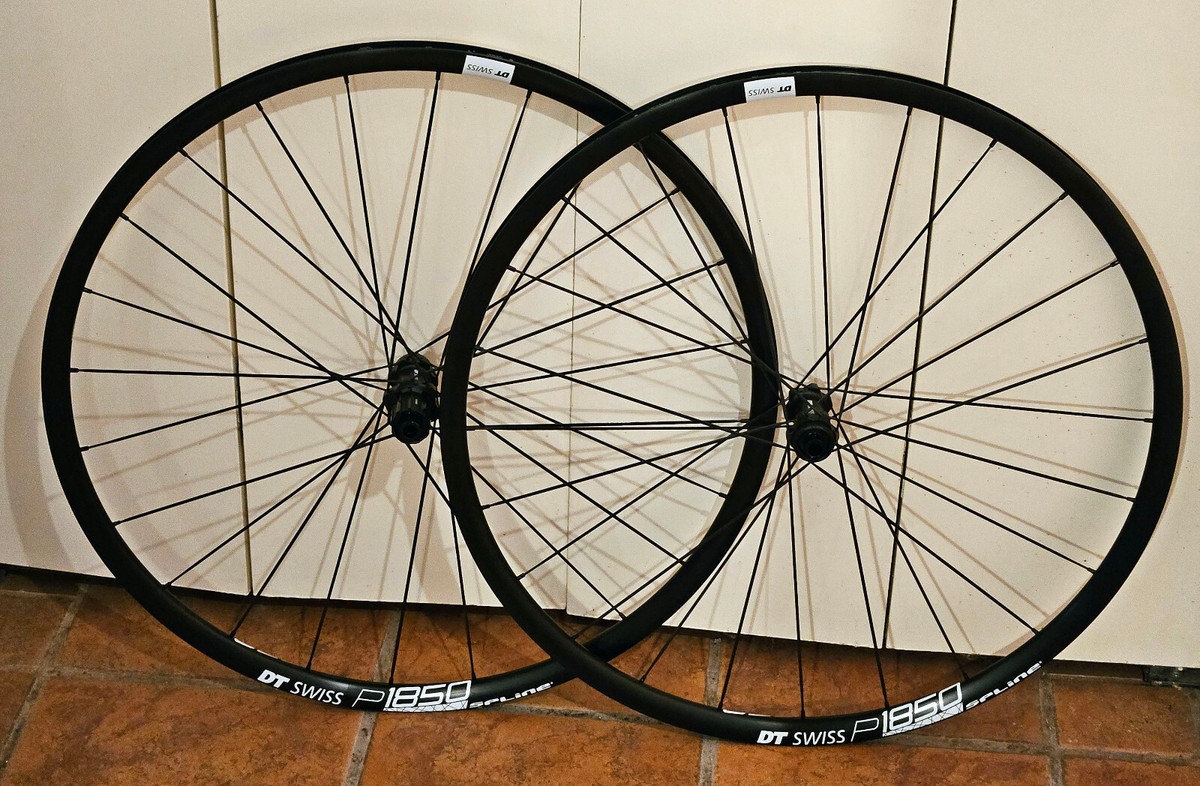 DT SWISS P1850 (P1800) ROAD DISC WHEELSET DISC 12mm THRU-AXLE