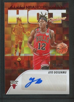 Ayo Dosunmu RC auto /25シリ 2021-22 Ayo Dosunmu Origins Auto 1/25