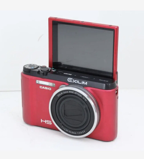 Casio EXILIM ZR1000 digital camera *red | eBay
