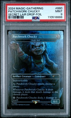 Patchwork Chucky - Stuffy Doll Secret Lair Drop Foil for sale