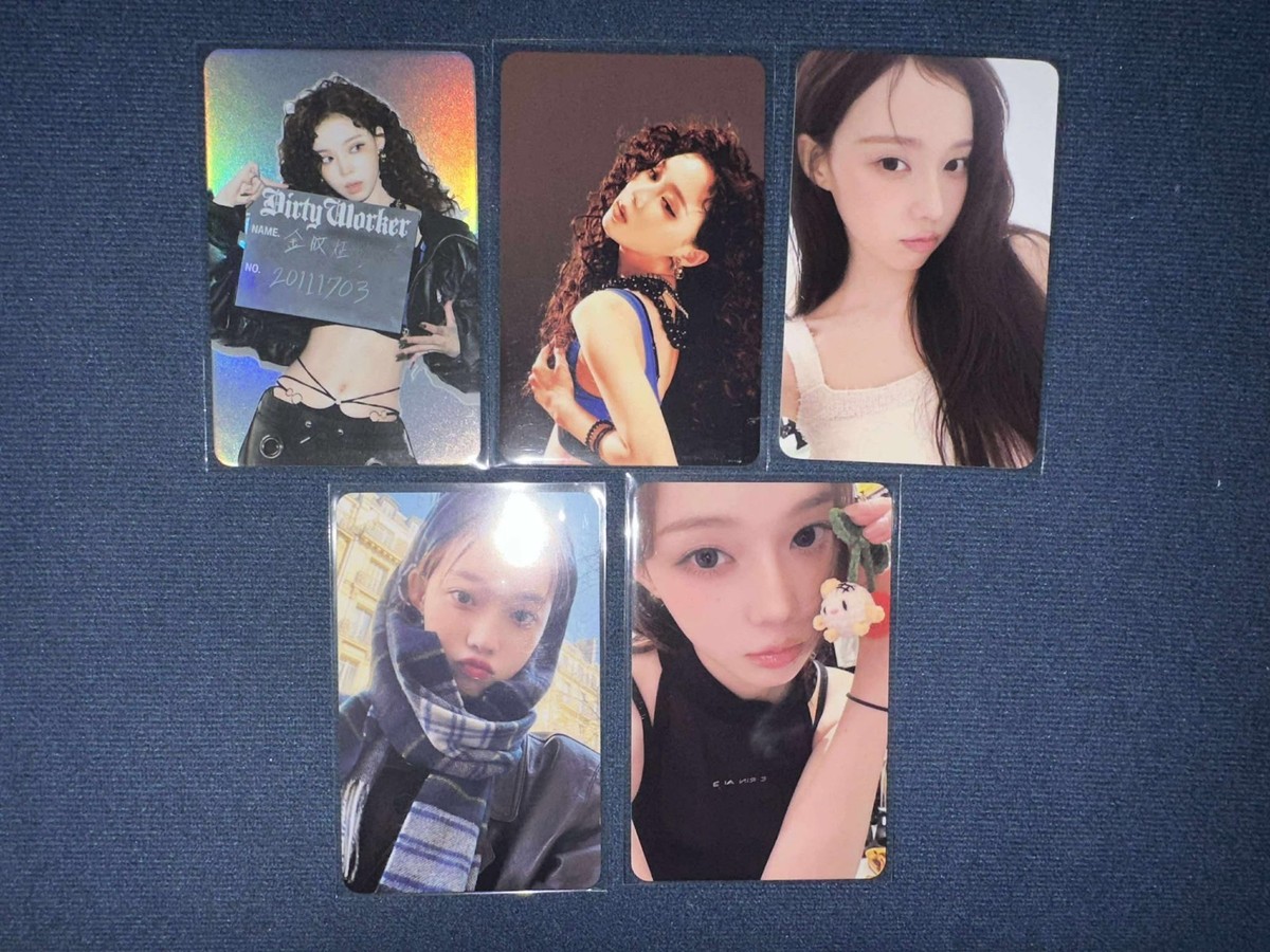 AESPA OFFICIAL DIRTY WORK ALBUM QQ MUSIC LUCKY DRAW PHOTOCARD | eBay