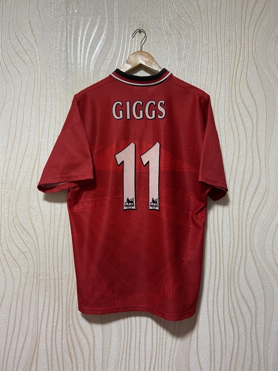 MANCHESTER UNITED 1994 1995 HOME FOOTBALL SHIRT SOCCER JERSEY