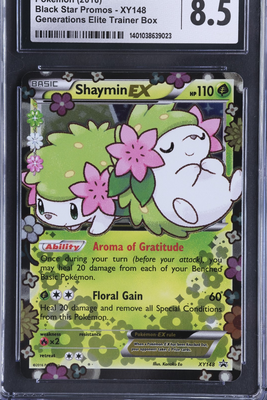 シェイミEX 海外版 英語版 プロモ ポケキュン XY148 シェイミEX 海外版