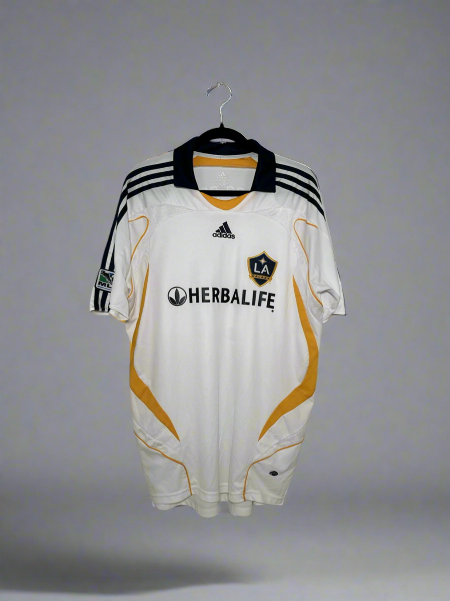 LA Galaxy Beckham #23 - adidas - 2007/2008 - HOME Kit | eBay