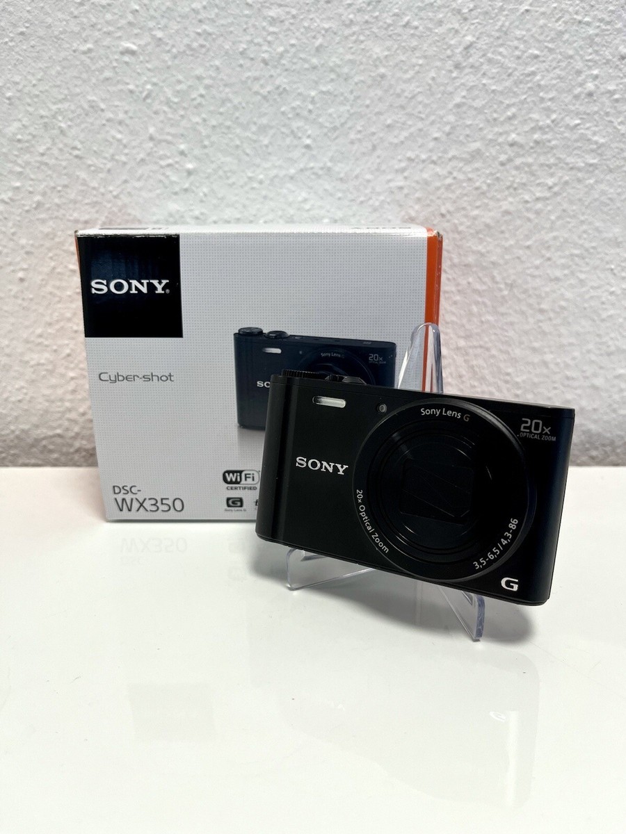 Sony Cyber-shot DSC-WX350 Digital Camera 18.2MP 20x Optical Zoom
