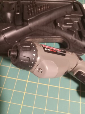 Craftsman 3.6V Brite Driver Mod-973.111370 Rechargable Screwdriver
