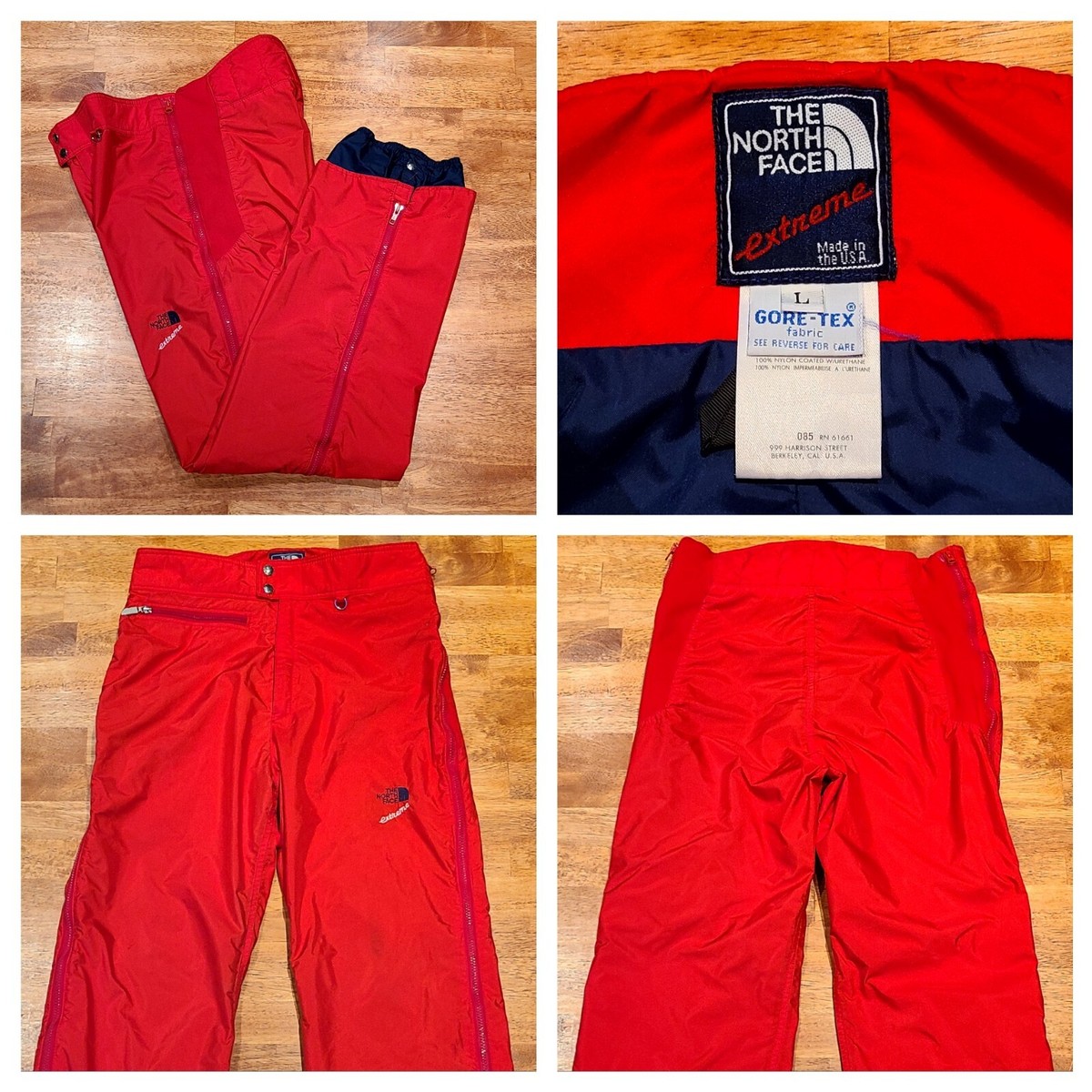 Vtg The North Face Extreme Gore-Tex Snow Ski Pants Made In USA