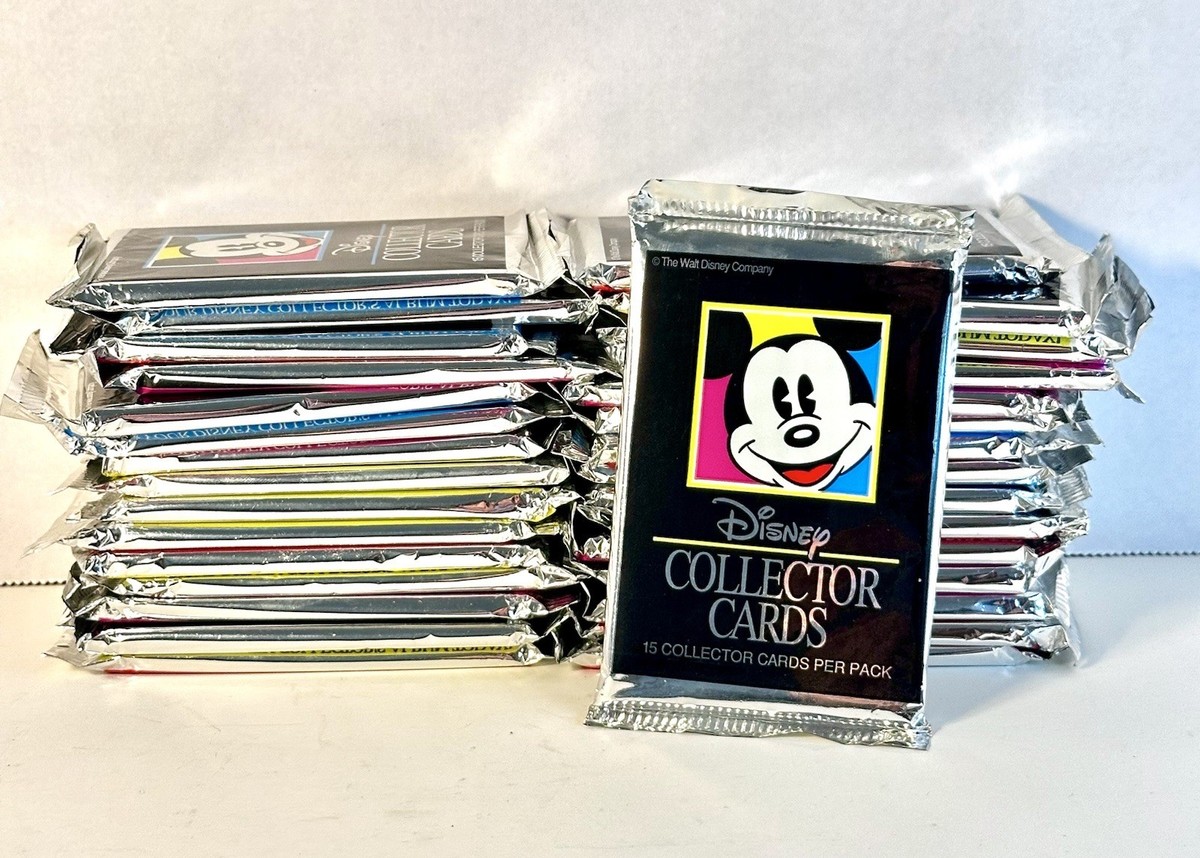 Vintage 1991 Disney Collector Cards SEALED - LOT OF 31 | eBay