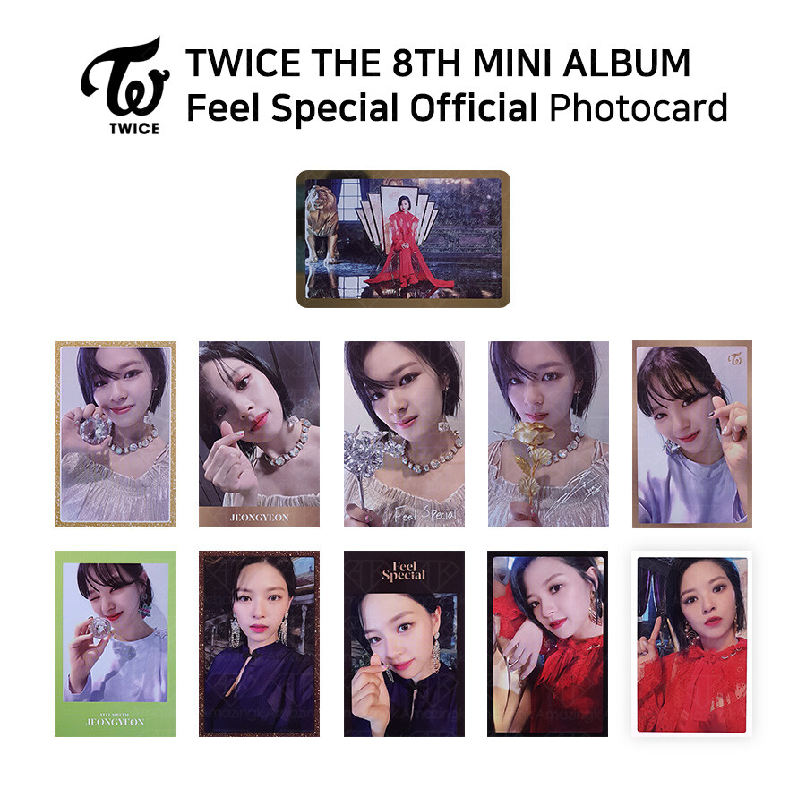TWICE 8th Mini Album Feel Special Official Photocard JEONGYEON