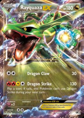Pokemon Rayquaza-EX (XY73/211) XY Black Star Promos MP HOLO | eBay