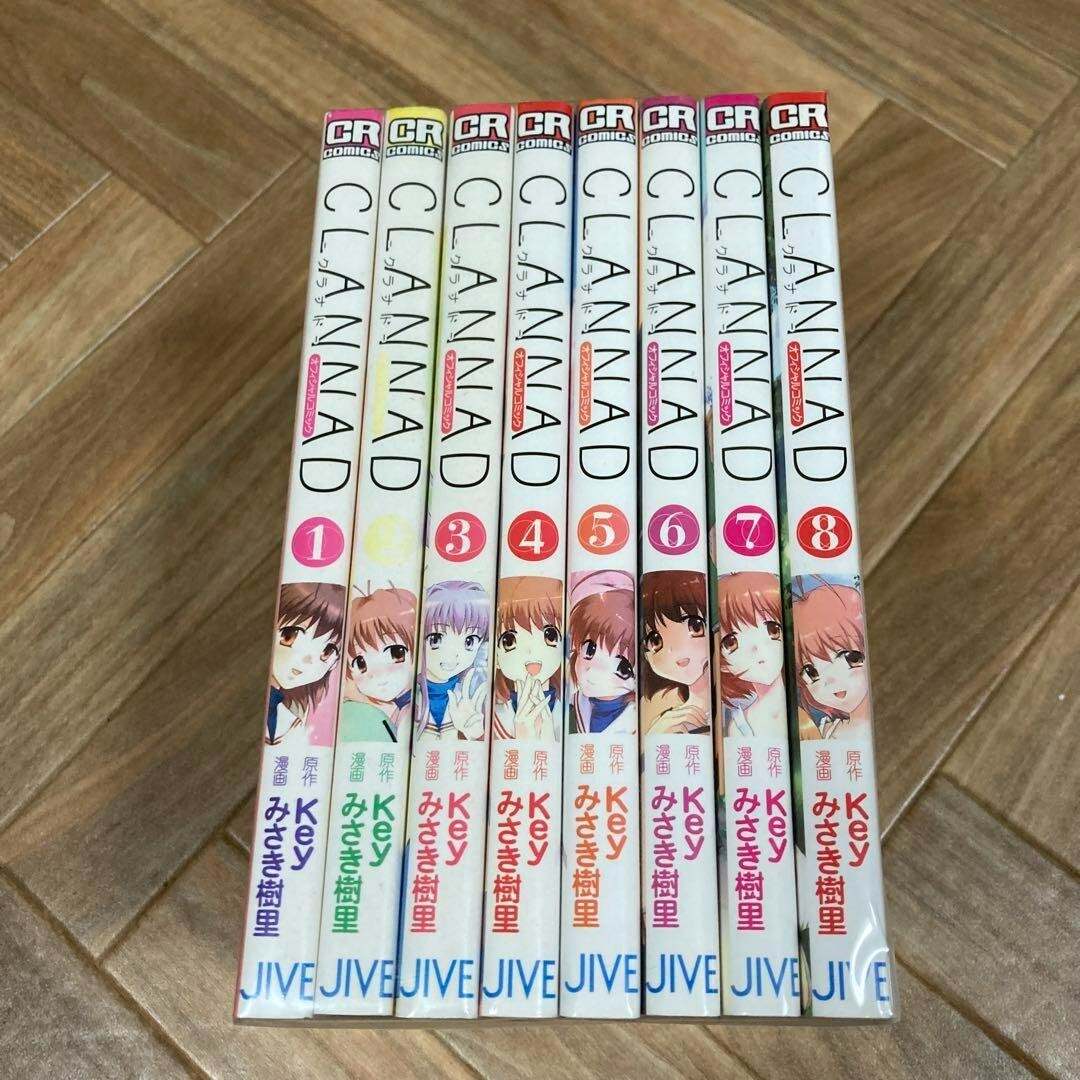 CLANNAD Vol. 1-8 Complete Full Set Japanese Manga Comics | eBay