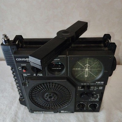 National Panasonic RF-877 Cougar No.7 1973 Vintage BCL FM MW SW 3