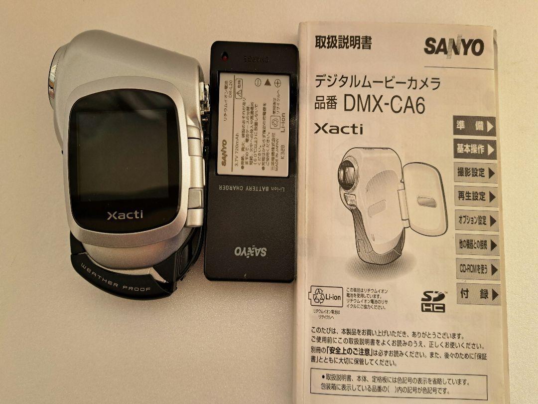 Auth Digital Movie Camera Sanyo Xacti Product Number Dmx-Ca6 From