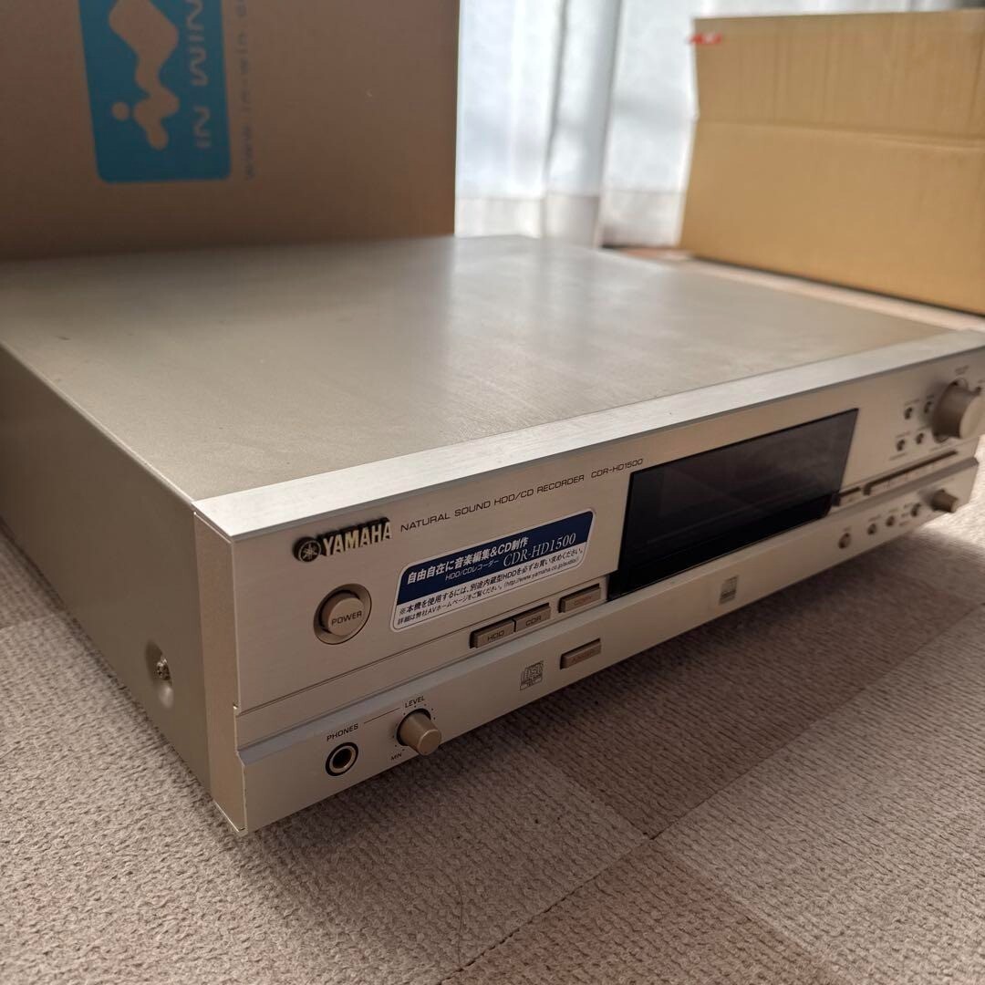 YAMAHA CDR-HD1500 HDD/CD Recorder Player Good GP | eBay