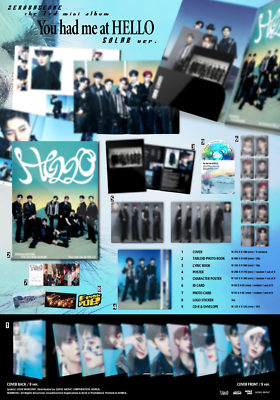 ZEROBASEONE 3rd Mini Album You had me at HELLO SOLAR Ver. CD+P