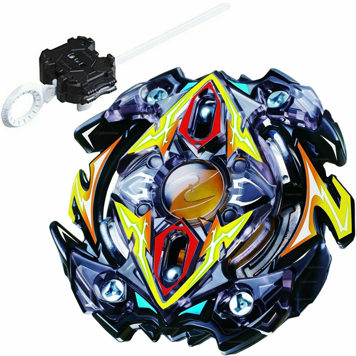 Takara Tomy Zillion Zeus / Zeutron Burst Beyblade B-59 With
